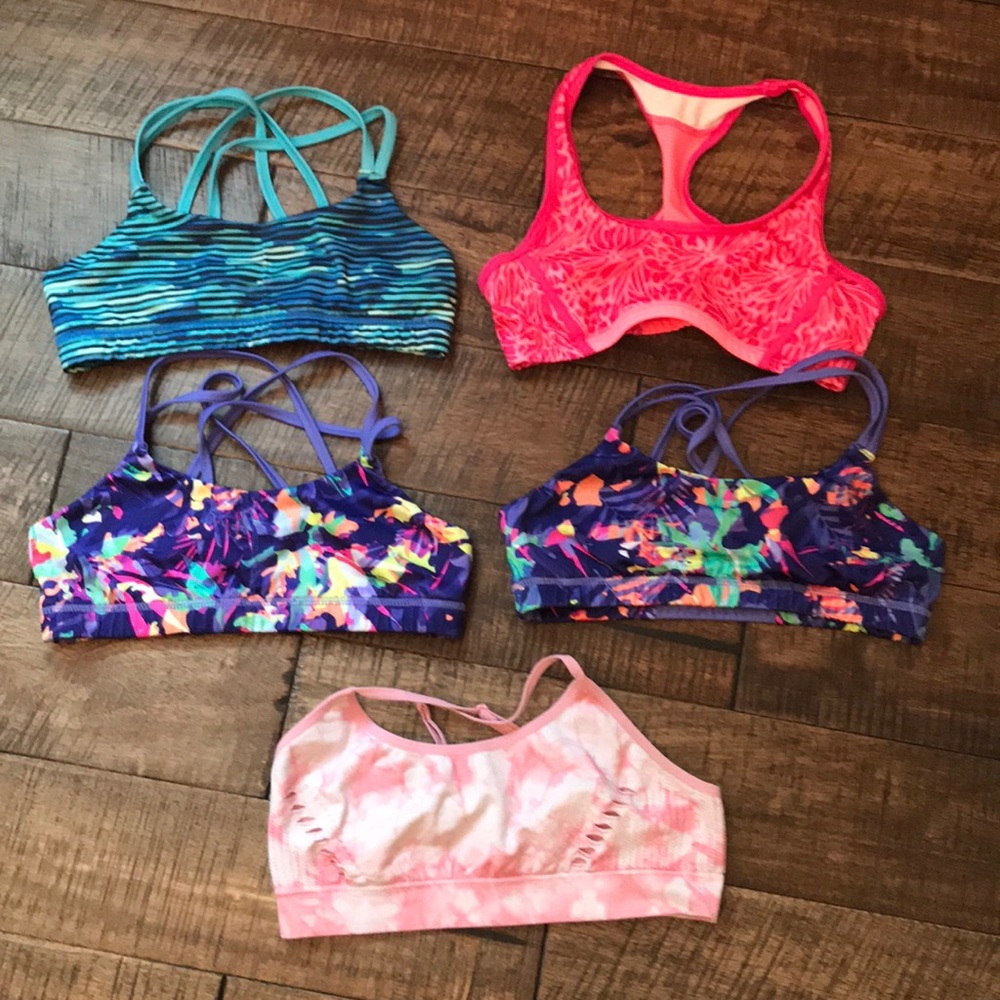 Champion and Cat & Jack girls sports bra